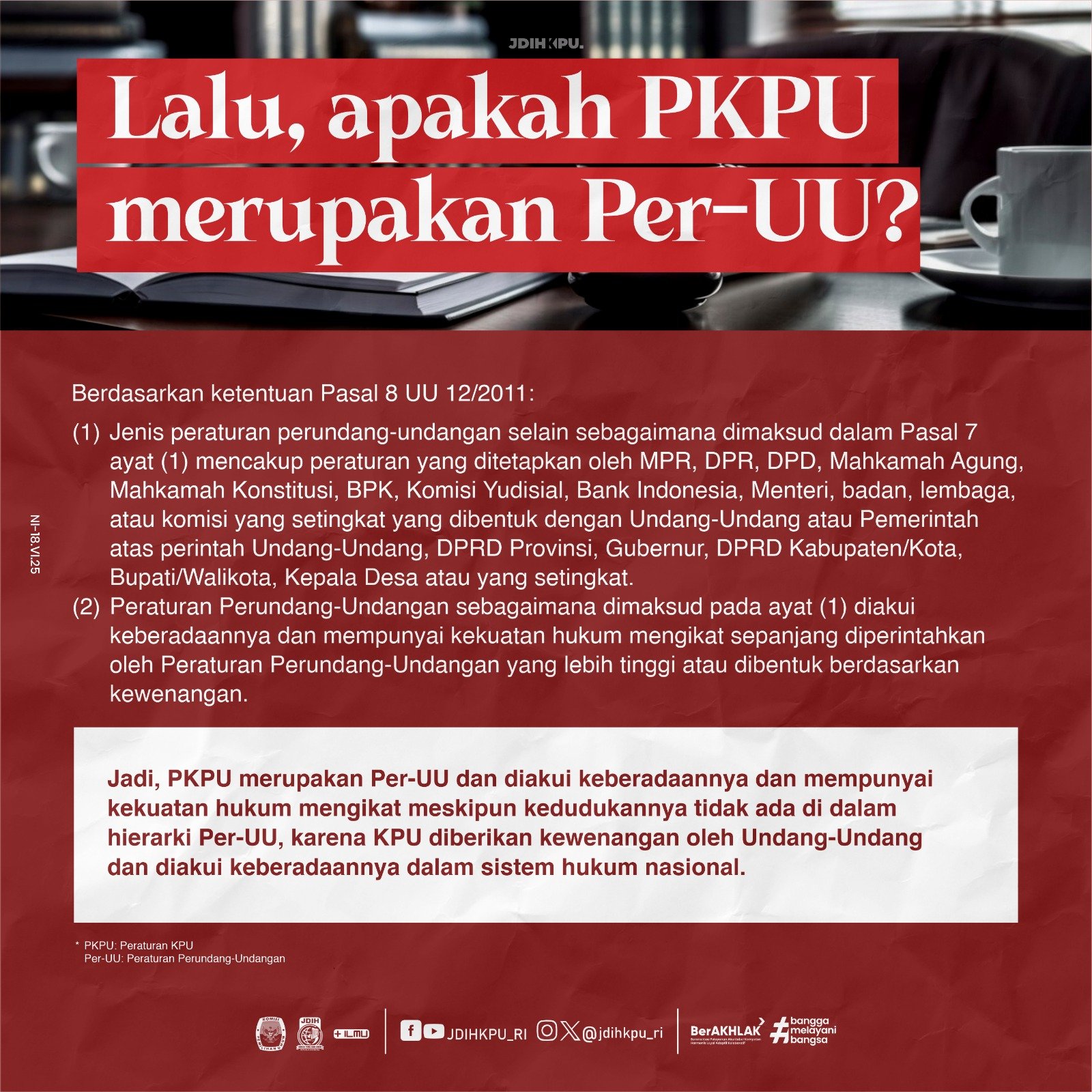 Lalu, apakah PKPU merupakan Per-UU?